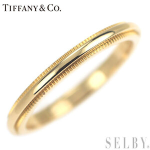 Tiffany K18pg Ring Milgrain Выставка 3 -я неделя Селби