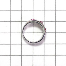 K18WG ルビー ダイヤモンド リング 0.25ct D0.60ct 出品3週目 SELBY_画像3