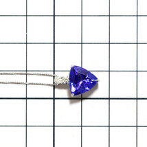 Pt タンザナイト ダイヤモンド ペンダントネックレス 4.23ct D0.17ct 新入荷 出品1週目 SELBY_画像3