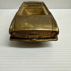 NA★1円〜中古品 ディーラー TOYOPETトヨペット CROWN クラウン デラックス ミニチュア自動車 シガレットケース金属製 灰皿 木箱付 の画像6