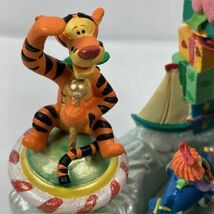 仙6 くまのプーさん オルゴール フィギュアリン ディズニー Disney Pooh オルゴール 陶器製 置物 インテリア アンティーク_画像7