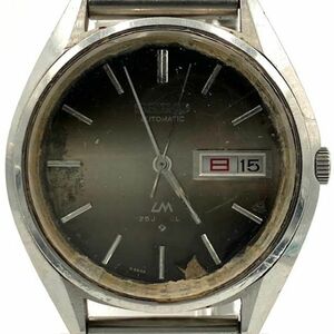 仙6【稼働】SEIKO LORD MATIC 5606-7190 腕時計 LM 自動巻き デイデイト アナログ 3針 セイコー ロードマチック メンズ