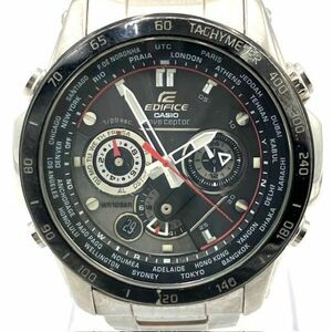 仙104【稼働】CASIO EDIFICE EQW-M1000D 腕時計 タフソーラー 電波ソーラー クロノグラフ カシオ エディフィス アナログ ブラックも地場m