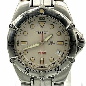 仙11【訳あり】TISSOT PR200 P153/253 腕時計 クォーツ デイト アナログ 3針 ティソ メンズ QZ