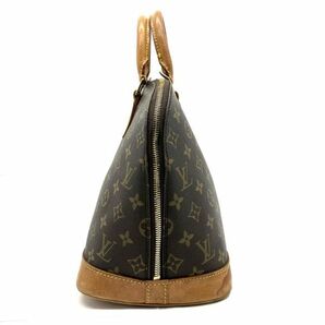 仙104 Louis Vuitton M51130 モノグラム アルマ ハンドバッグ ブラウン系 旧型 ルイヴィトン 手提げ 鞄 茶色の画像2