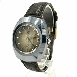 仙19 RADO BALBOAＶ 腕時計 デイト 自動巻き カットガラス アナログ 3針 ラドー バルボアV ラウンドの画像3