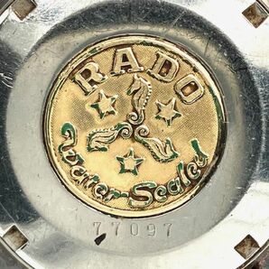 仙19 RADO BALBOAＶ 腕時計 デイト 自動巻き カットガラス アナログ 3針 ラドー バルボアV ラウンドの画像8