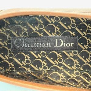 仙15 Christian Dior タッセル ローファー レザーシューズ 革靴 25.5センチ ブラウン系 メンズ クリスチャンディオール 茶色 ビジネス 通勤の画像8