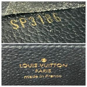 仙104 Louis Vuitton M61864 モノグラム アンプラント ジッピーウォレット 長財布 ノワール ブラック系 ルイヴィトン ラウンド 黒の画像8