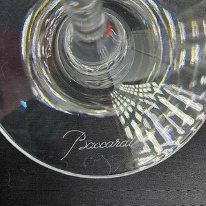 仙14【ペア】BACCARAT デギュスタシオン ワイングラス 箱有 バカラ ブランド食器 訳アリの画像2