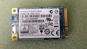  mSATA SSD 128GB SanDisk X110 