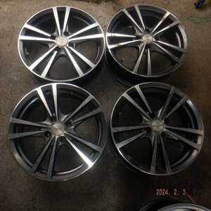 ▲社外　ホイール４本　16X5.5J　PCD.114.3　インセット45　4穴　売り切り：30812