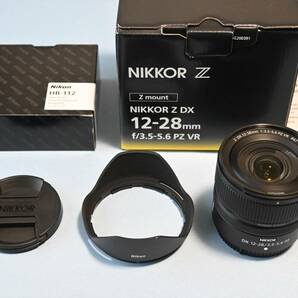 ★新品同様 Nikon ニコン NIKKOR Z DX 12-28mm f/3.5-5.6 PZ VR 純正フード付 保証付き 送料無料の画像1