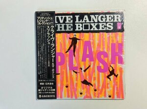 Clive Langer & The Boxes/クライヴ・ランジャー & ザ・ボクシズ『Splash』 紙ジャケ 国内盤・帯付き AIRAC-1679