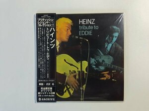 Heinz/ハインツ『Tribute To Eddie』 紙ジャケ 国内盤・帯付き AIRAC-1400