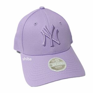 NEW ERA ニューエラ 正規品 レディース ウィメンズ 9FORTY キャップ 帽子 NY ヤンキース ライラック ラベンダー