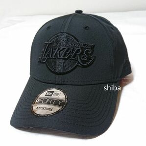 NEW ERA ニューエラ キャップ 帽子 9FORTY 940 黒 ブラック グラフィック NBA レイカーズ ユニセックス