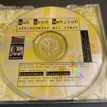 XTERMINATOR ALL STARS / Dub Down Babylon 洋楽 REGGAE DUB 輸入盤 CD レゲエ ダブ_画像4