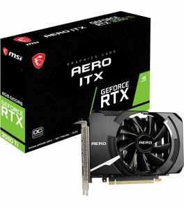 MSI GeForce RTX 3060 Ti AERO ITX 8G OC LHR グラフィックスボード VD7849