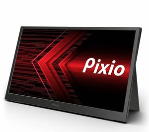 PIXIO　USB-C接続 ゲーミングモニター PX160 ポータブルモニター ブラック PX160-O [15.6型 /フルHD(1920×1080) /ワイド