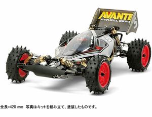 タミヤ 1/10 電動RCカー 特別企画 No.90 1/10RC アバンテ 2011 ブラックスペシャル 47390