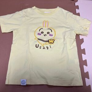 GU ジーユー　ちいかわ　ウサギ　半袖　Tシャツ 120 半袖Tシャツ　イエロー