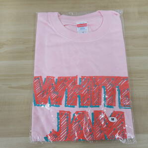 未使用保管品 WHITE JAM ホワイトジャム グッズ Tシャツ M.Sサイズ ピンク ネイビー おまとめ 2点セット 激安1円スタートの画像2