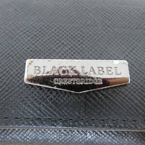 BLACK LABEL CRESTBRIDGE ブラックレーベル クレストブリッジ 5連 キーケース メンズ ブラック チェック 箱付 現状品 激安1円スタートの画像3