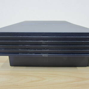 ソニー SONY PS2 プレイステーション2 SCPH-50000 スケルトン ブルー 本体 コントローラー2個付き 通電のみ確認 現状品 激安1円スタートの画像9