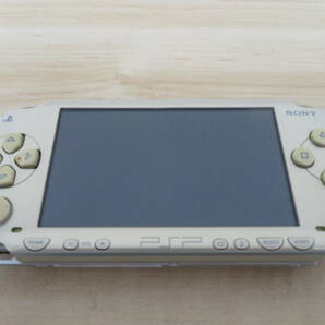 SONY ソニー PSP プレイステーションポータブル PSP1000 ゴールド ソフト付き 動作未確認 ジャンク 激安1円スタートの画像1