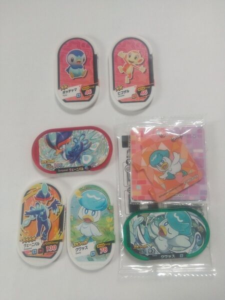 ポケモンメザスタ クワッス5点セット+ヒコザルボッチャマ