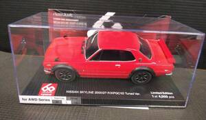 京商 ミニッツ ボディ 日産 スカイライン 2000GT-R (KPGC10) レッド MZP466R60 ASC MA-020 Mini-Z AWD 60周年記念仕様 限定4,000個　未使用