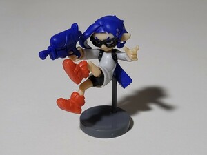 【美品】スプラトゥーン3　チョコエッグ　インクリング(ブルー)　フィギュア