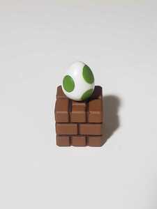 [ beautiful goods ] rare super Mario chocolate egg brick block &tamago green 