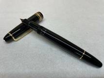 #1913 MONTBLANC/モンブラン 万年筆 MEISTERSTUCK/マイスターシュテック 4810 ペン先 14K 585 ケース インクセット_画像5