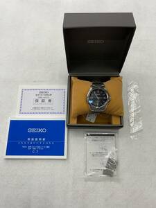 #1428 SEIKO/セイコー 7B24-0BN0 ソーラー 電波 動作品 付属品有 腕時計