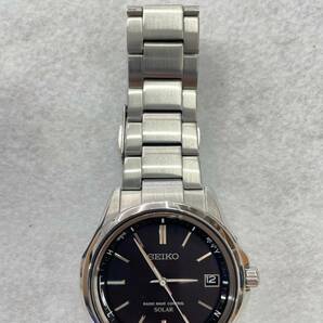 #1428 SEIKO/セイコー 7B24-0BN0 ソーラー 電波 動作品 付属品有 腕時計の画像4