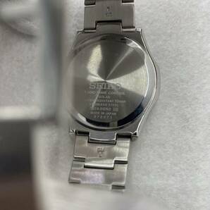 #1428 SEIKO/セイコー 7B24-0BN0 ソーラー 電波 動作品 付属品有 腕時計の画像6