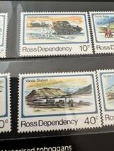 【未使用】ロス海発行南極観測6種完 切手 ROSS DEPENDENCY DEFINITIVE STAMPS ニュージーランド_画像5