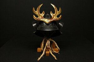 ☆瑠璃☆十八間筋兜　兜立　（検）甲冑・鎧・武器・武具・鎧部品・馬具・火縄銃・弓