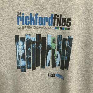 当時もの 1990s 写真家 Rickey Powell the rickford files Murina製 Andy Warhol ヴィンテージ Tシャツ 80s 90s 美術館 アートの画像2