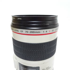 Canon ZOOM LENS EF 70-200mm 1:4 L IS USM カメラレンズ 箱付き 動作未確認 80サイズ発送 K-2620964-136-mrrzの画像9