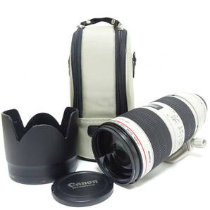 Canon ZOOM LENS EF 70-200mm 1:2.8 L IS Ⅱ USM カメラレンズ ケース付き 動作未確認 80サイズ発送 K-2619725-282-mrrzの画像1