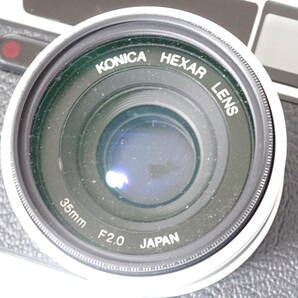 KONICA HEXAR Silver コニカ ヘキサー フィルムカメラ 動作未確認 使用感有 60サイズ発送 K-2619737-171-mrrzの画像3