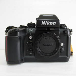 ニコン F4 ボディ ブラック フィルムカメラ AF 一眼レフ Fマウント Nikon 趣味 撮影 ジャンク品 80サイズ発送 w-2638508-287-mrrz