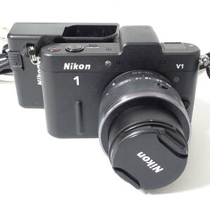 Nikon ニコン 1 V1 ミラーレス一眼レフカメラ ブラック 動作未確認 60サイズ発送 K-2611154-228-mrrzの画像1