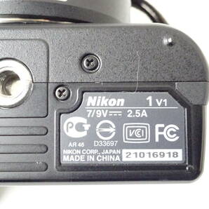 Nikon ニコン 1 V1 ミラーレス一眼レフカメラ ブラック 動作未確認 60サイズ発送 K-2611154-228-mrrzの画像7