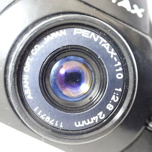 アサヒ ペンタックス auto 110 フィルム一眼カメラ/24mm 50mm 18mm他 ケース付 動作未確認 ジャンク品 80サイズ発送 KK-2656681-194-mrrzの画像5