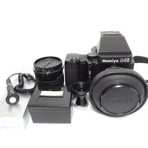  Mamiya 645 SUPER medium size camera lens accessory . summarize set Mamiya operation not yet verification junk 80 size shipping KK-2603169-98-mrrz