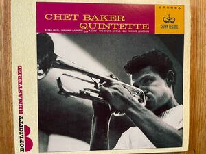 CD CHET BAKER QUINTETTE / BOPLICITY REMASTERED
